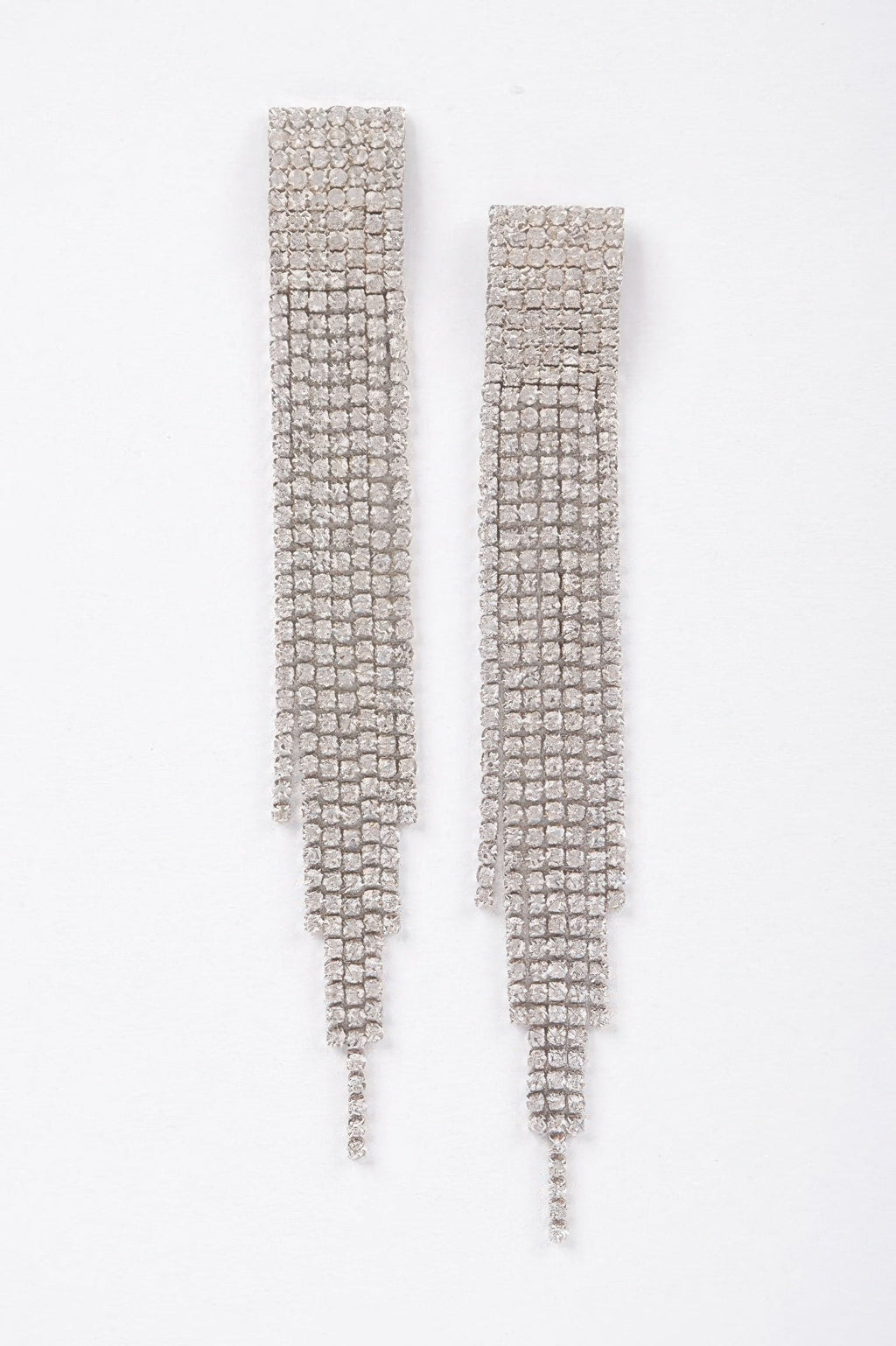 Formal Rhinestone Unique Design Earrings