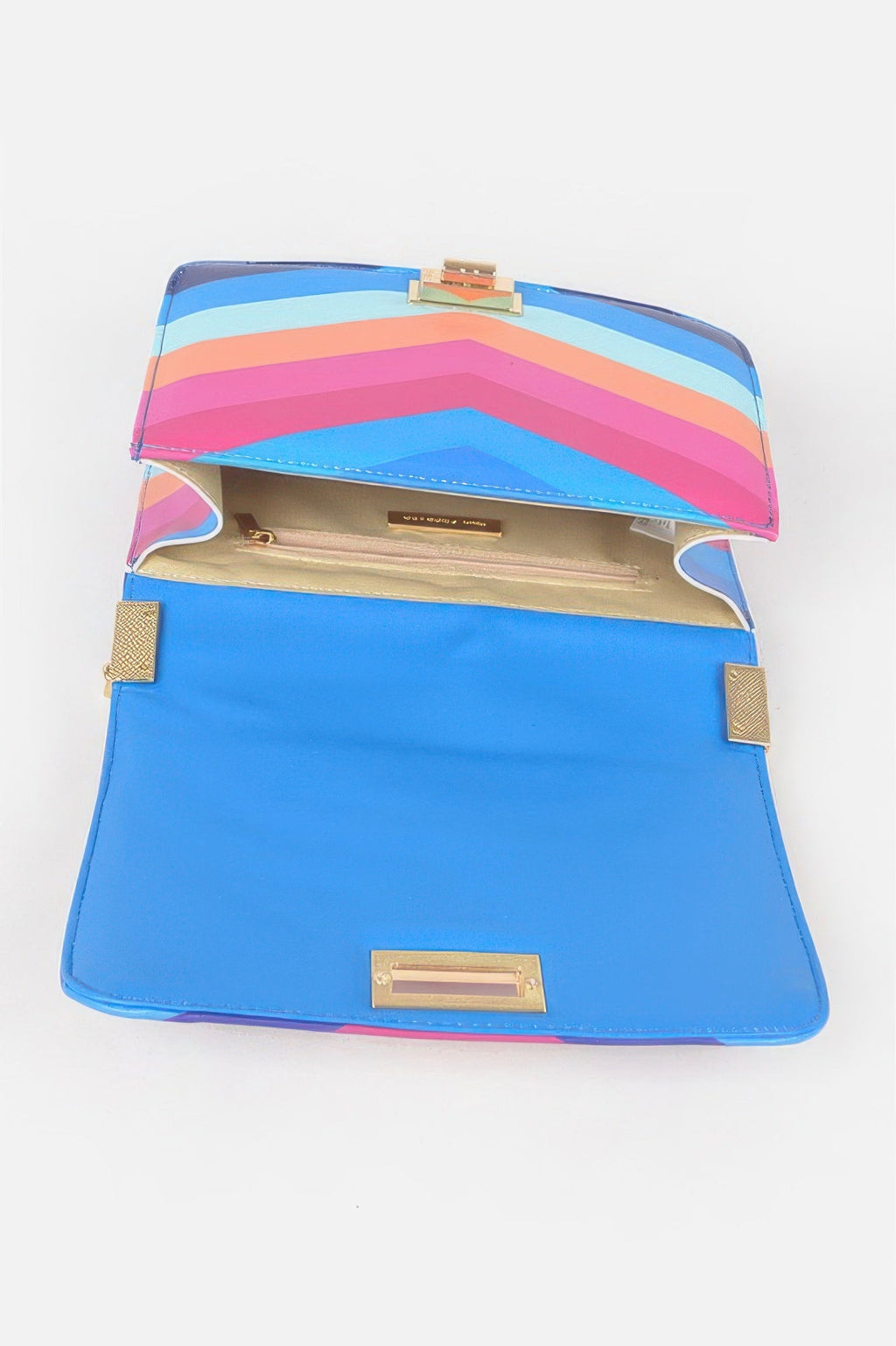 Multi Color Flap Chain Shoulder Bag