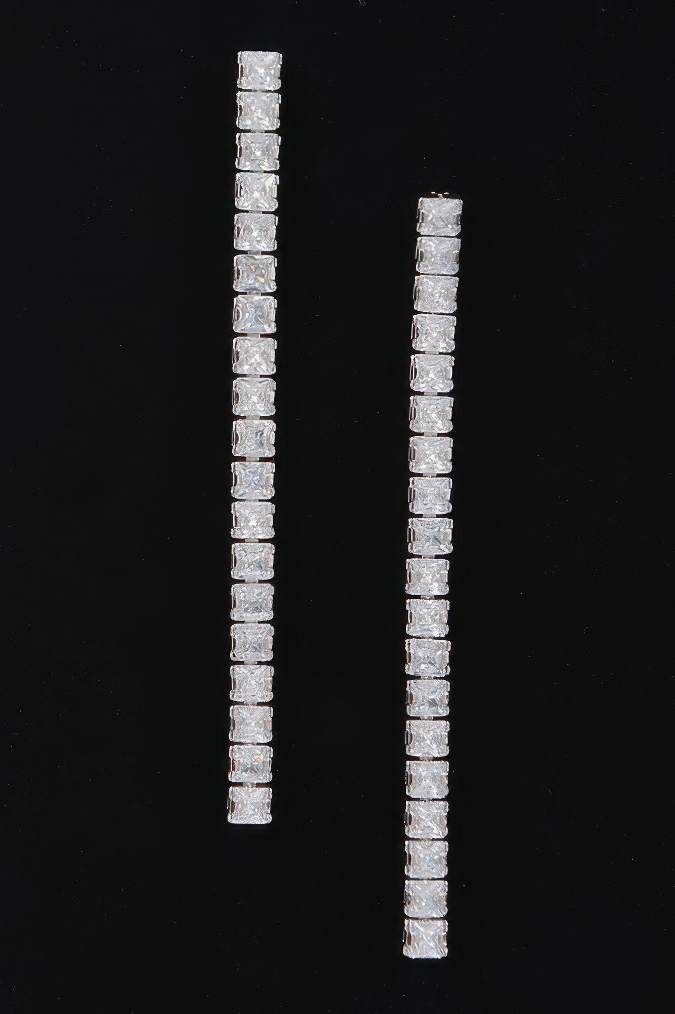 Rhinestone Drop Earring