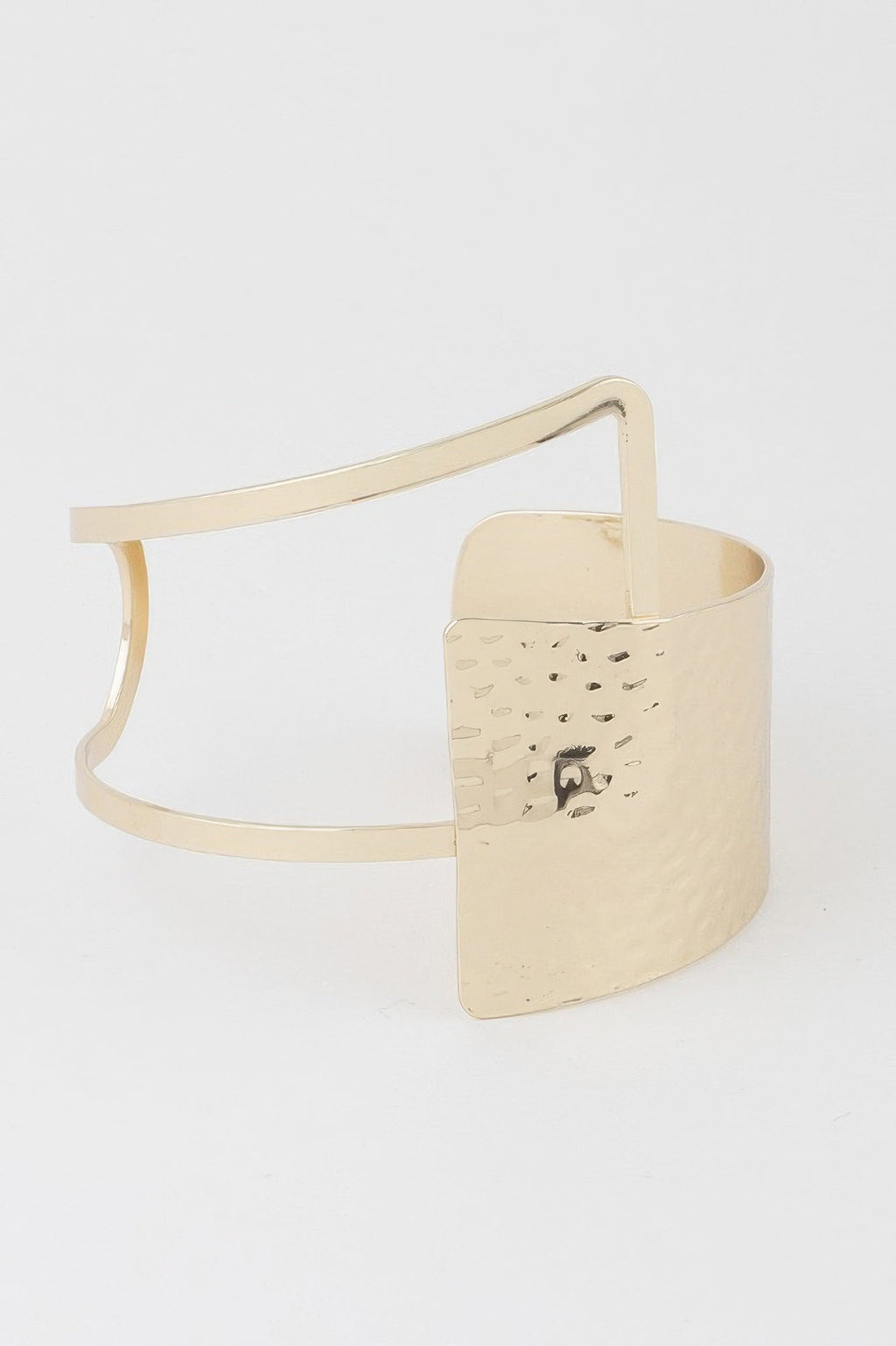 Modern Negative Space Cuff Bracelet