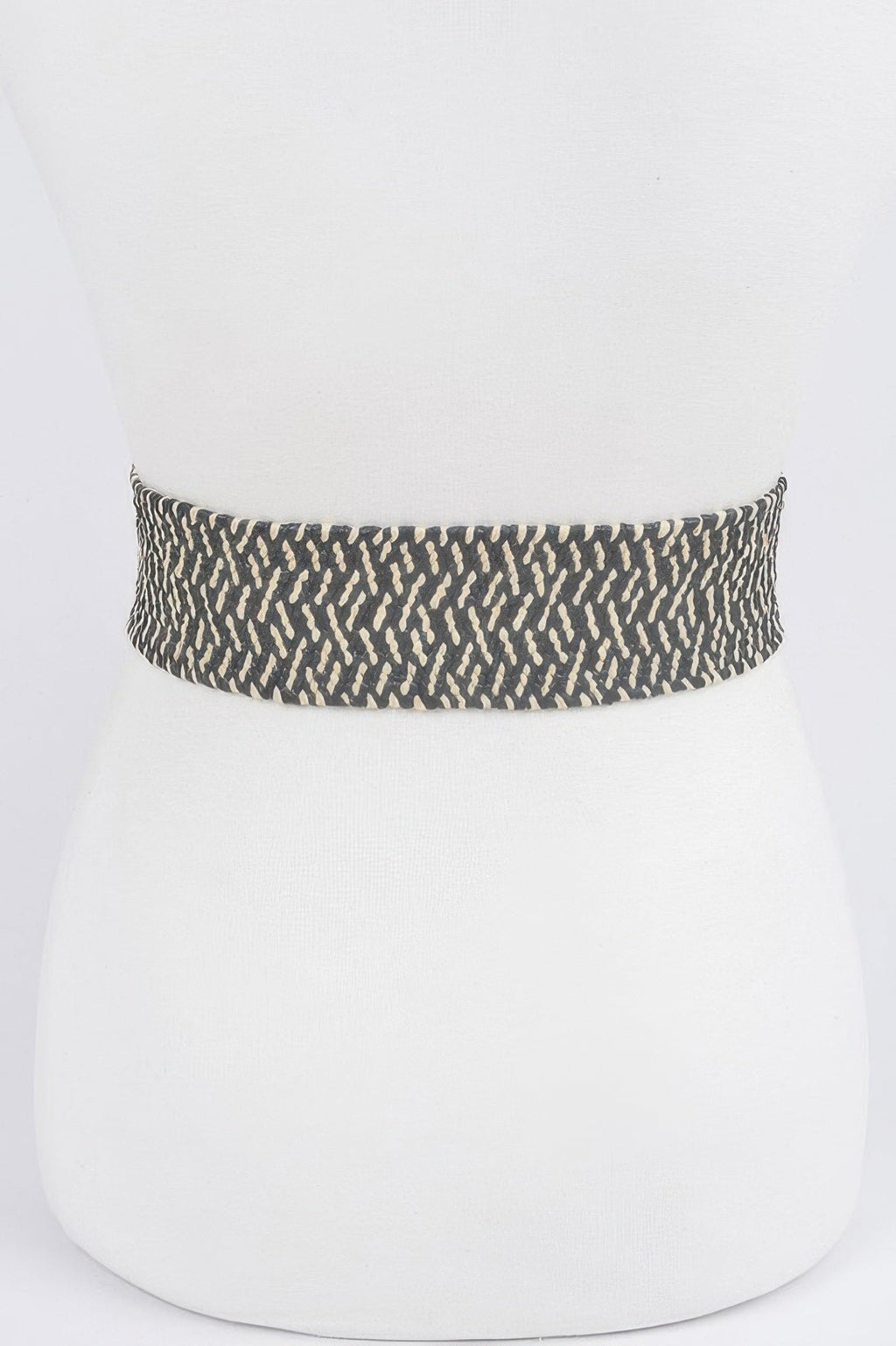 Metal Buckle Stretch Waist Belt