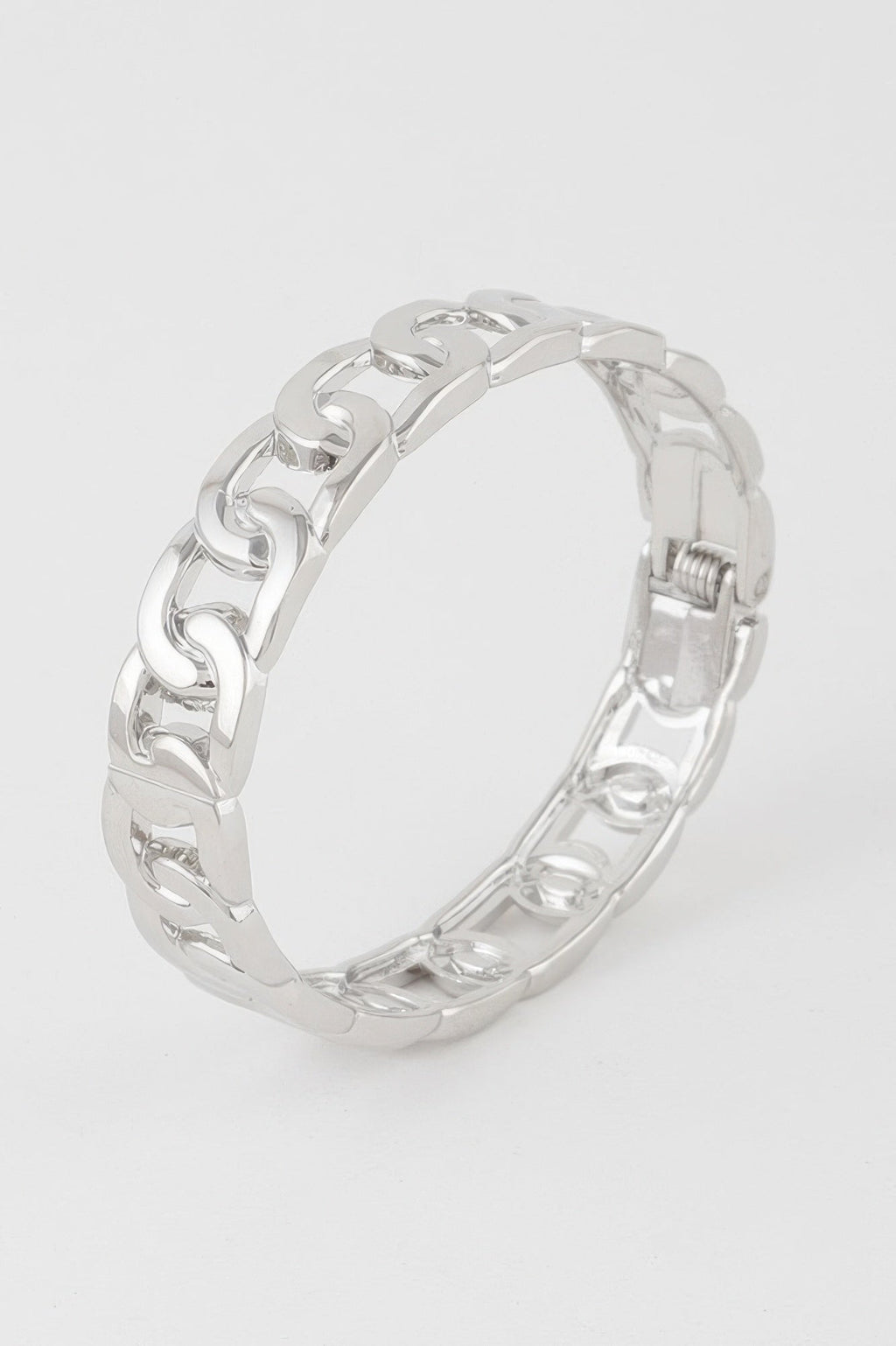 Curb Chain Cuff Bracelet