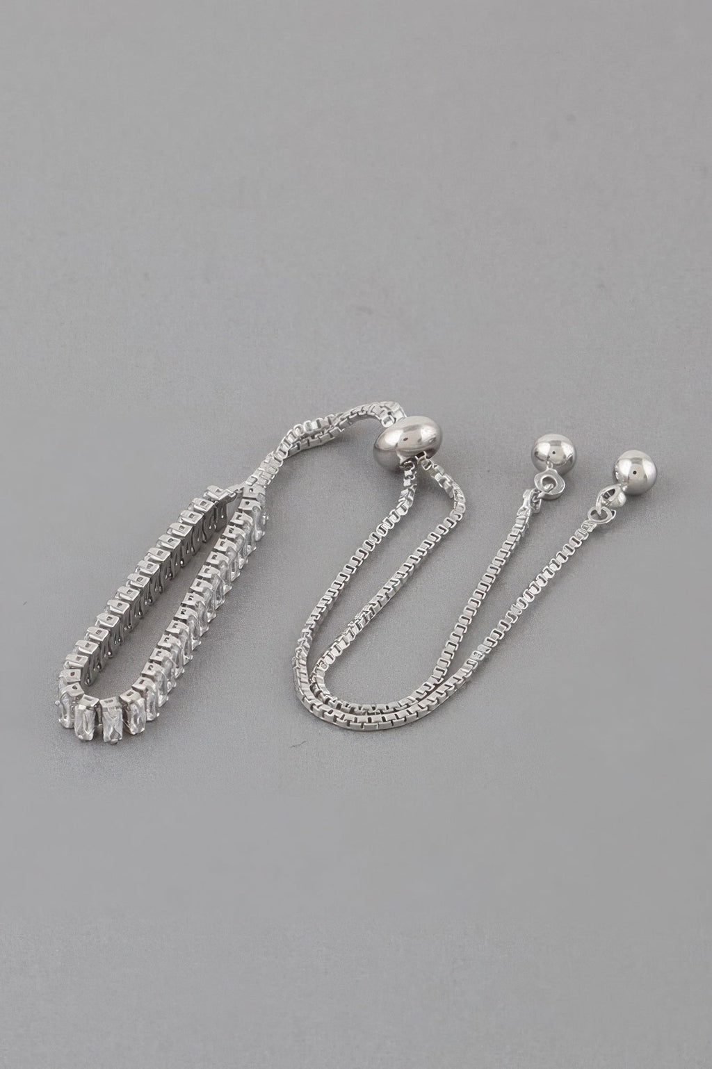 Classic Rhinestone Adjustable Bracelet