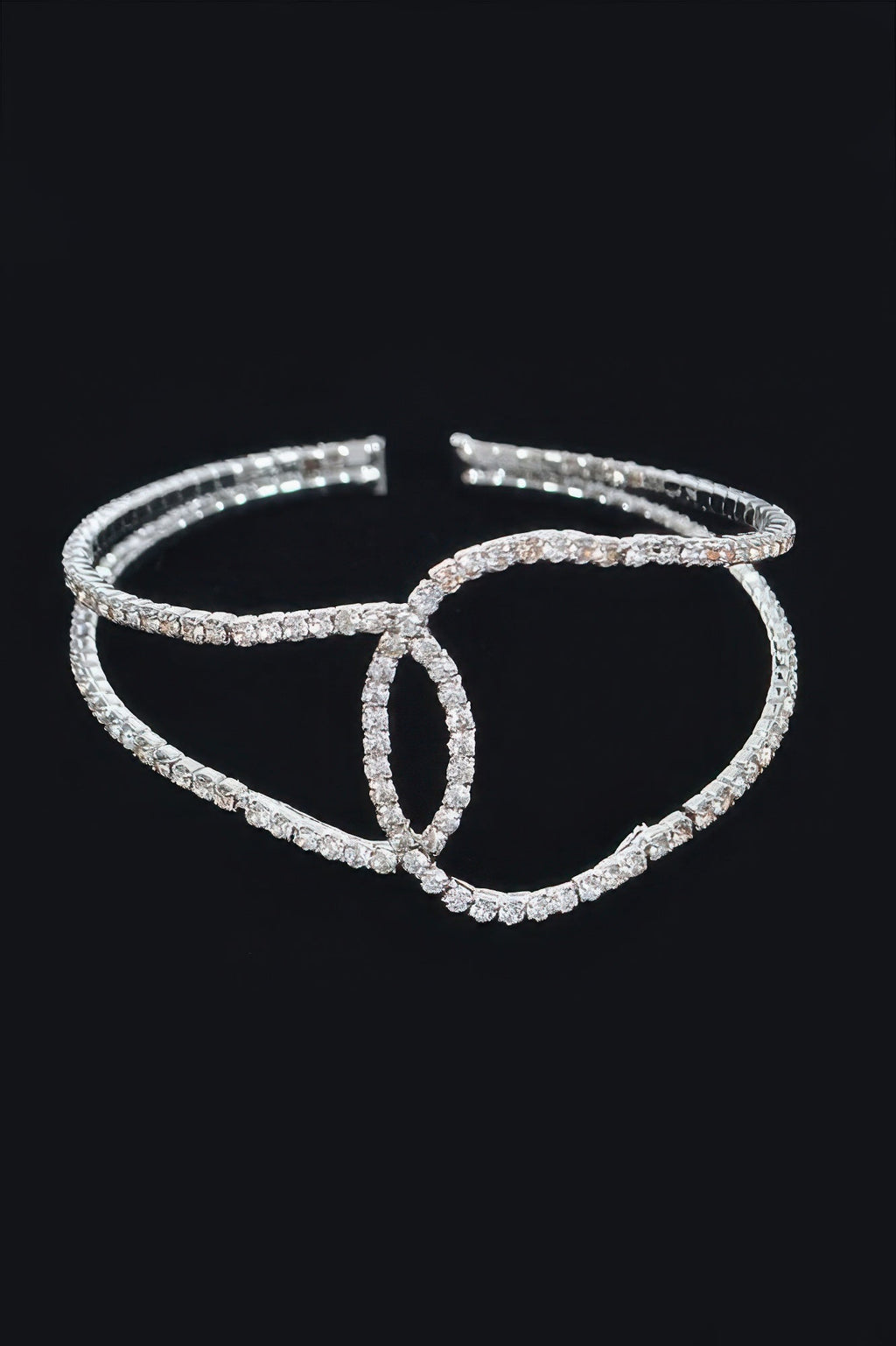 Rhinestone Cuff Bracelet