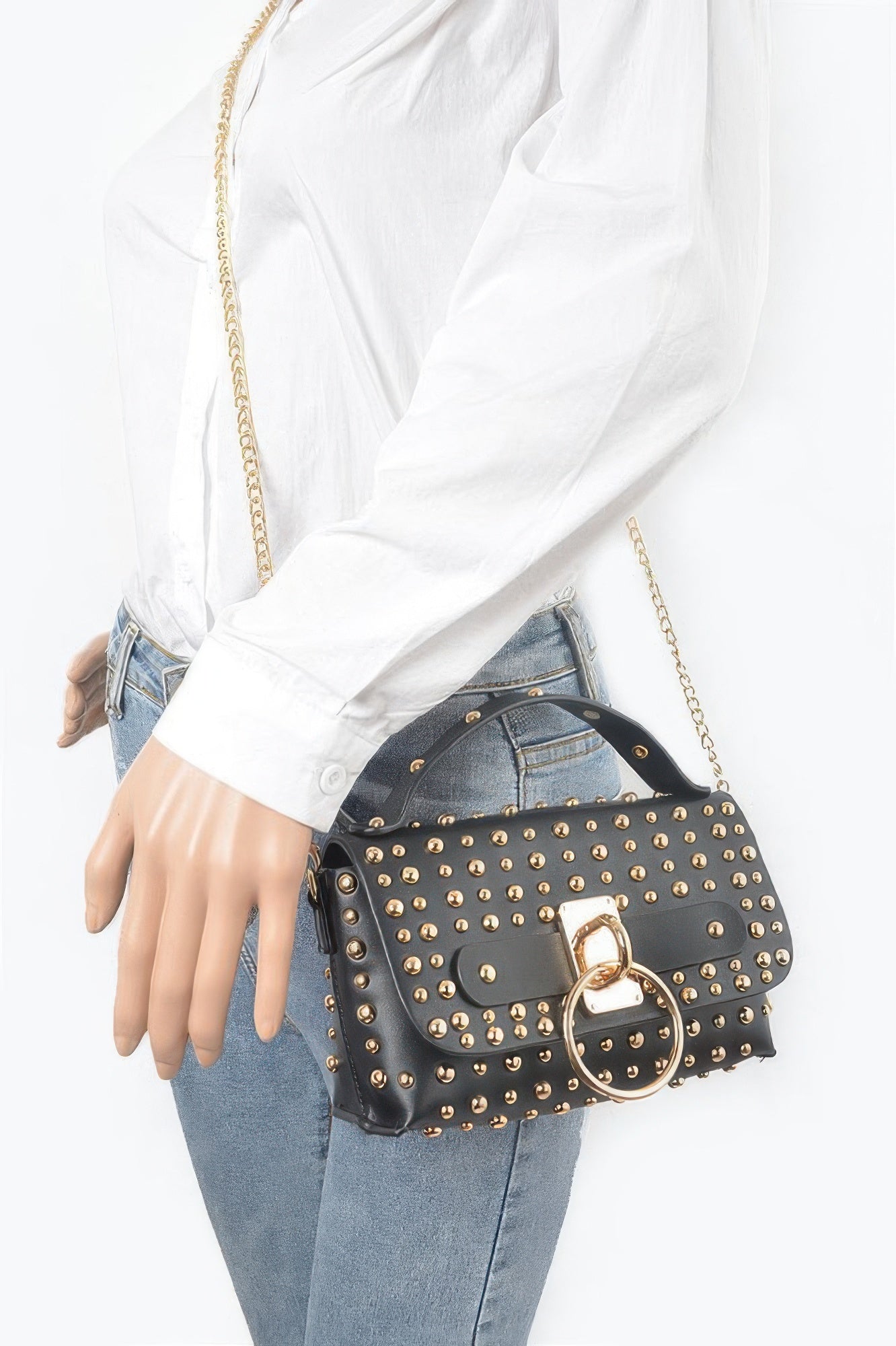 Oversized Metal Stretch Belt