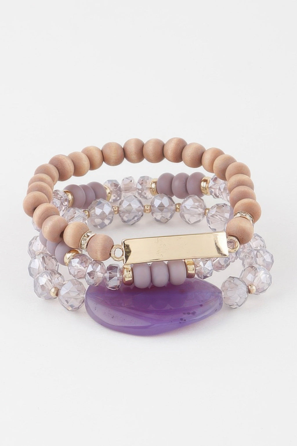 Giant Stone Bead Bracelet