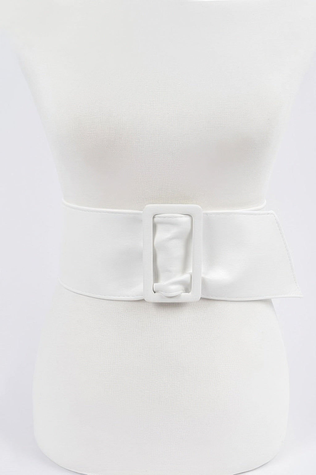 Faux Leather Waist Belt
