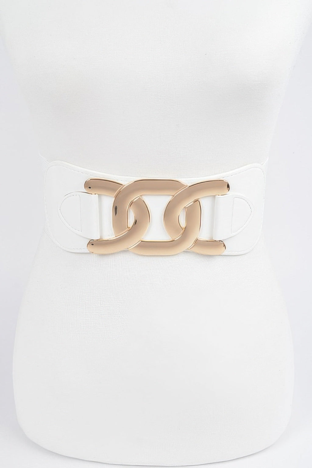Metal Buckle Elastic Belt