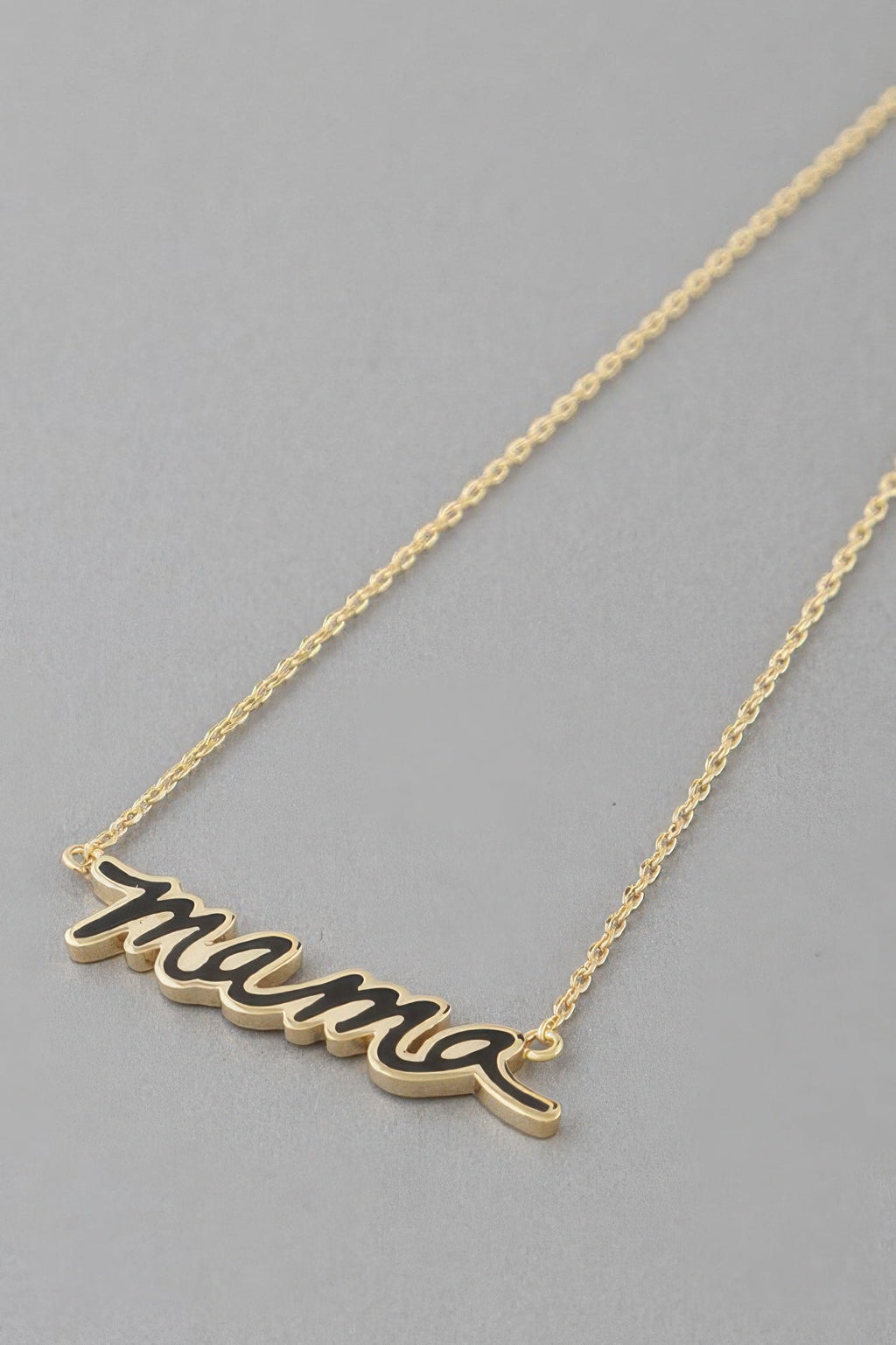 Mama Lined Necklace