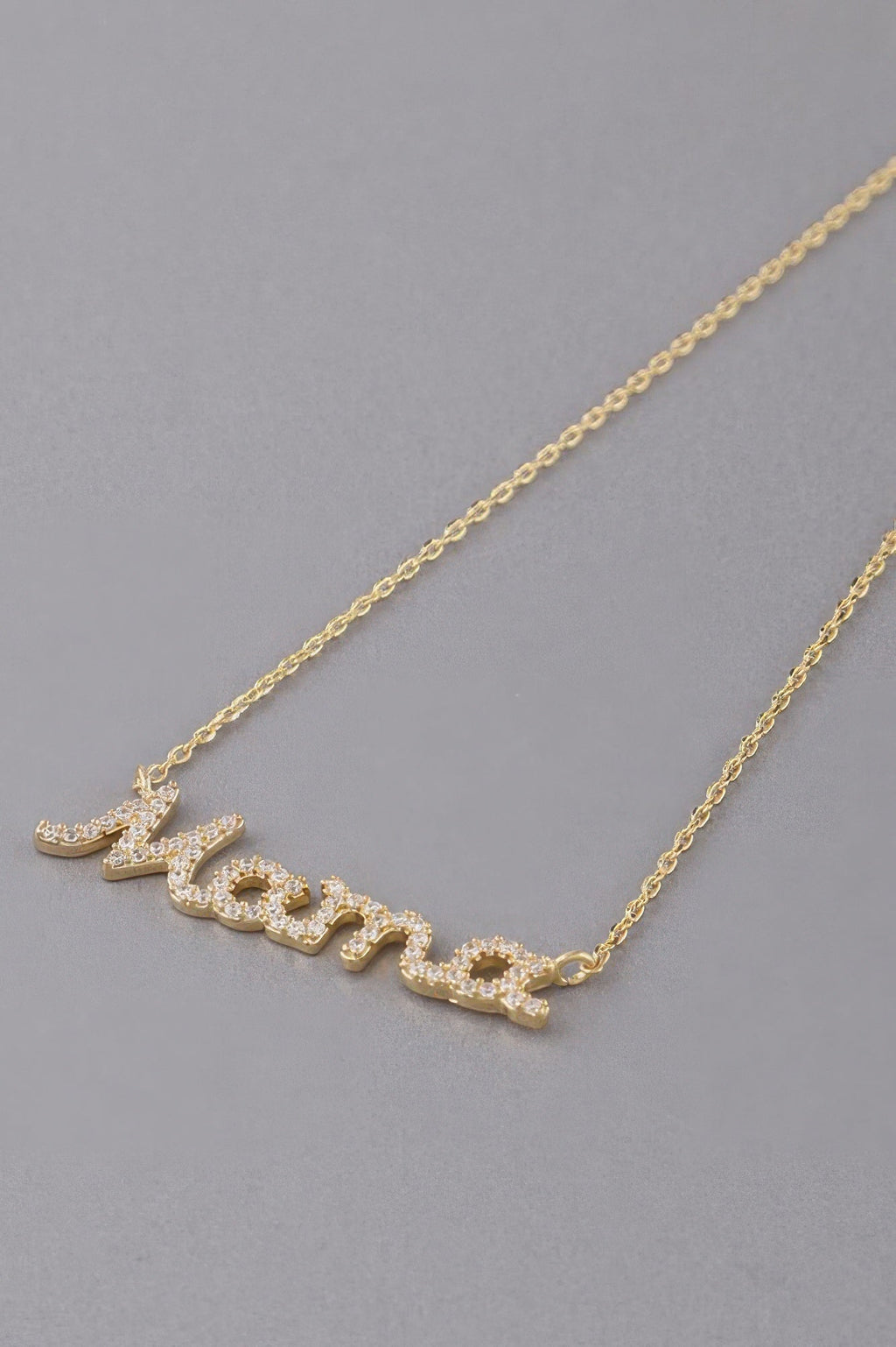 Jeweled Mama Necklace