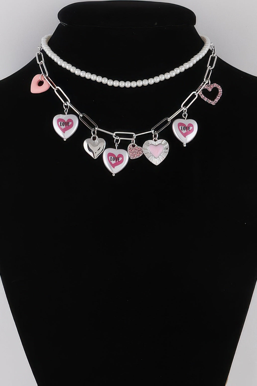 Heart Charms Necklace