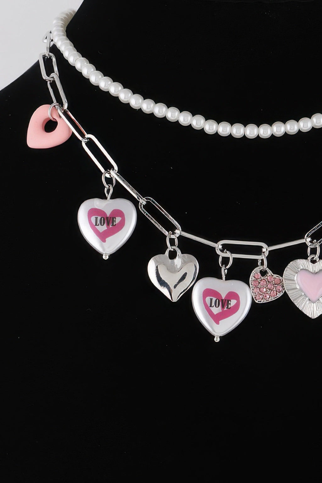 Heart Charms Necklace