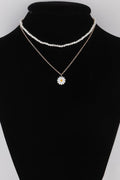 Daisy Flower Pendant Necklace