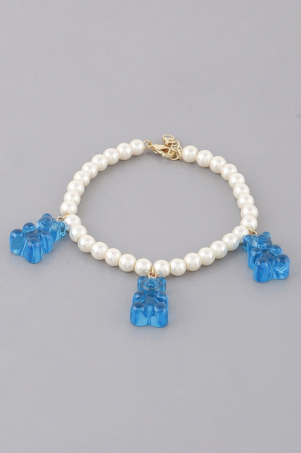 Multi Gummy Bear Charms Bracelet