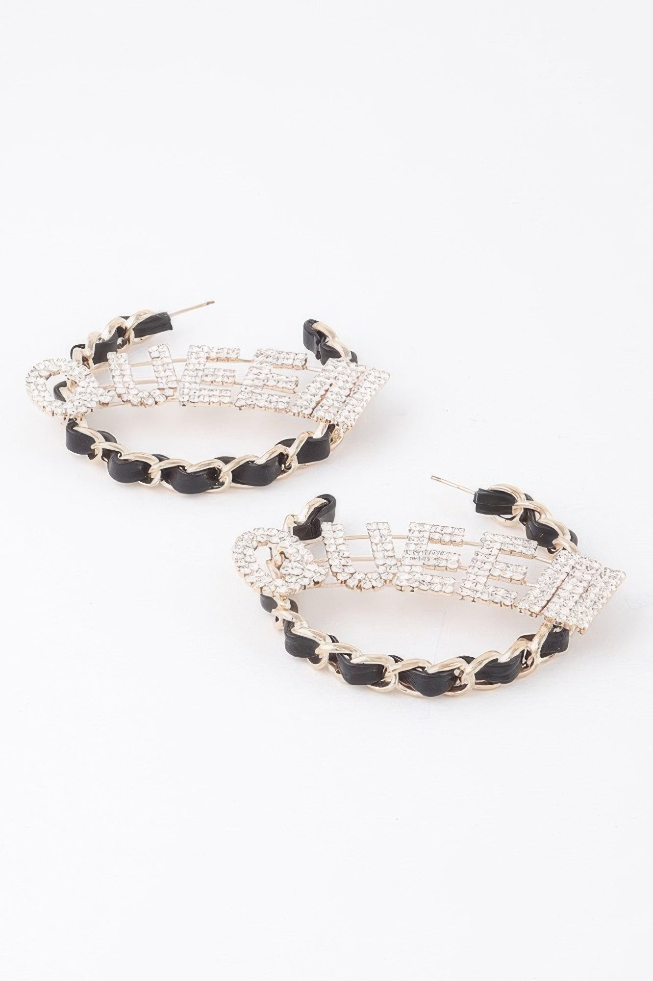Queen Open Hoop Earrings