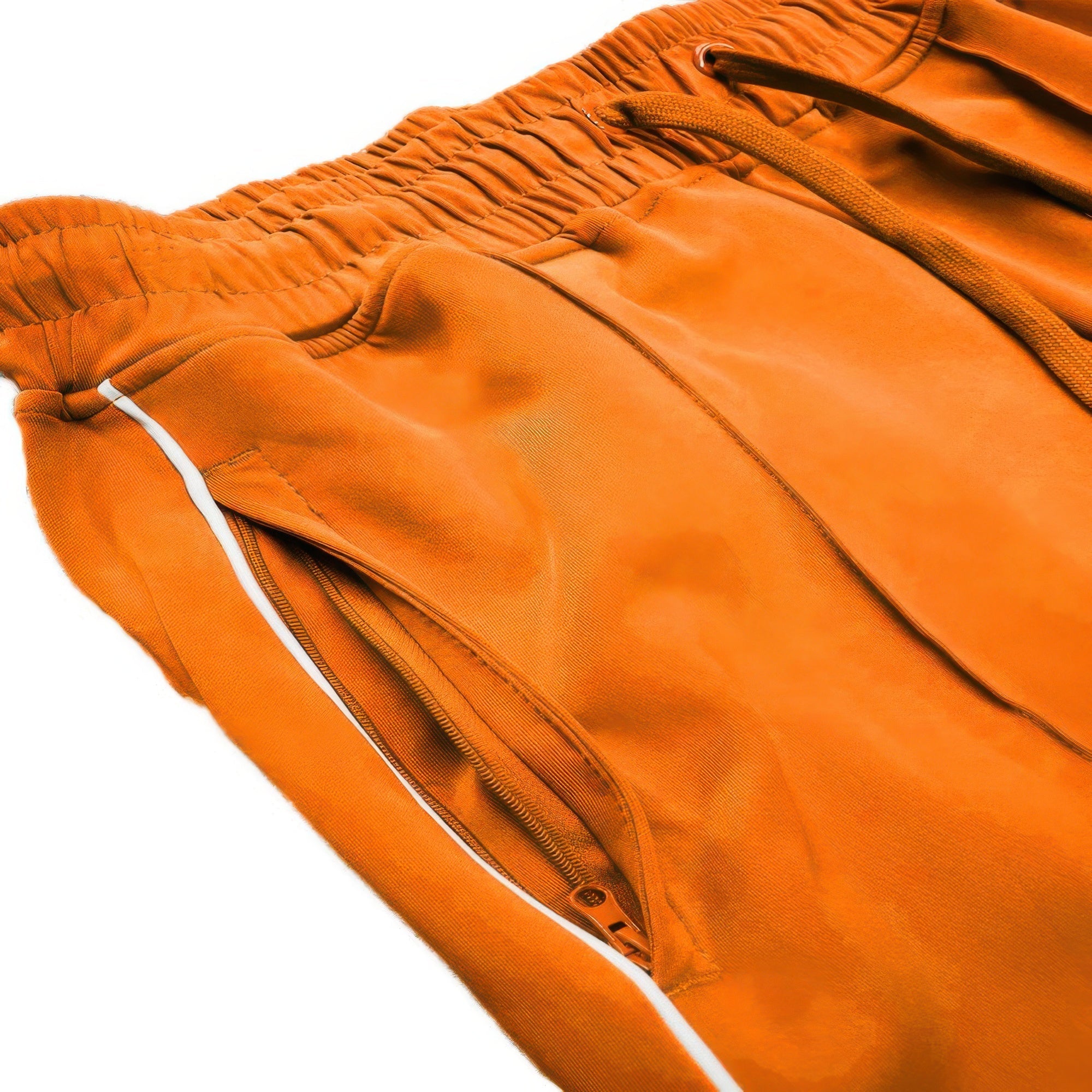Relaxed Fit 100% Cotton Wide-leg Pants With Side Pockets