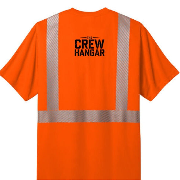 Hi-Vis Crew Tee – The Crew Hangar Edition (CornerStone® CS204)