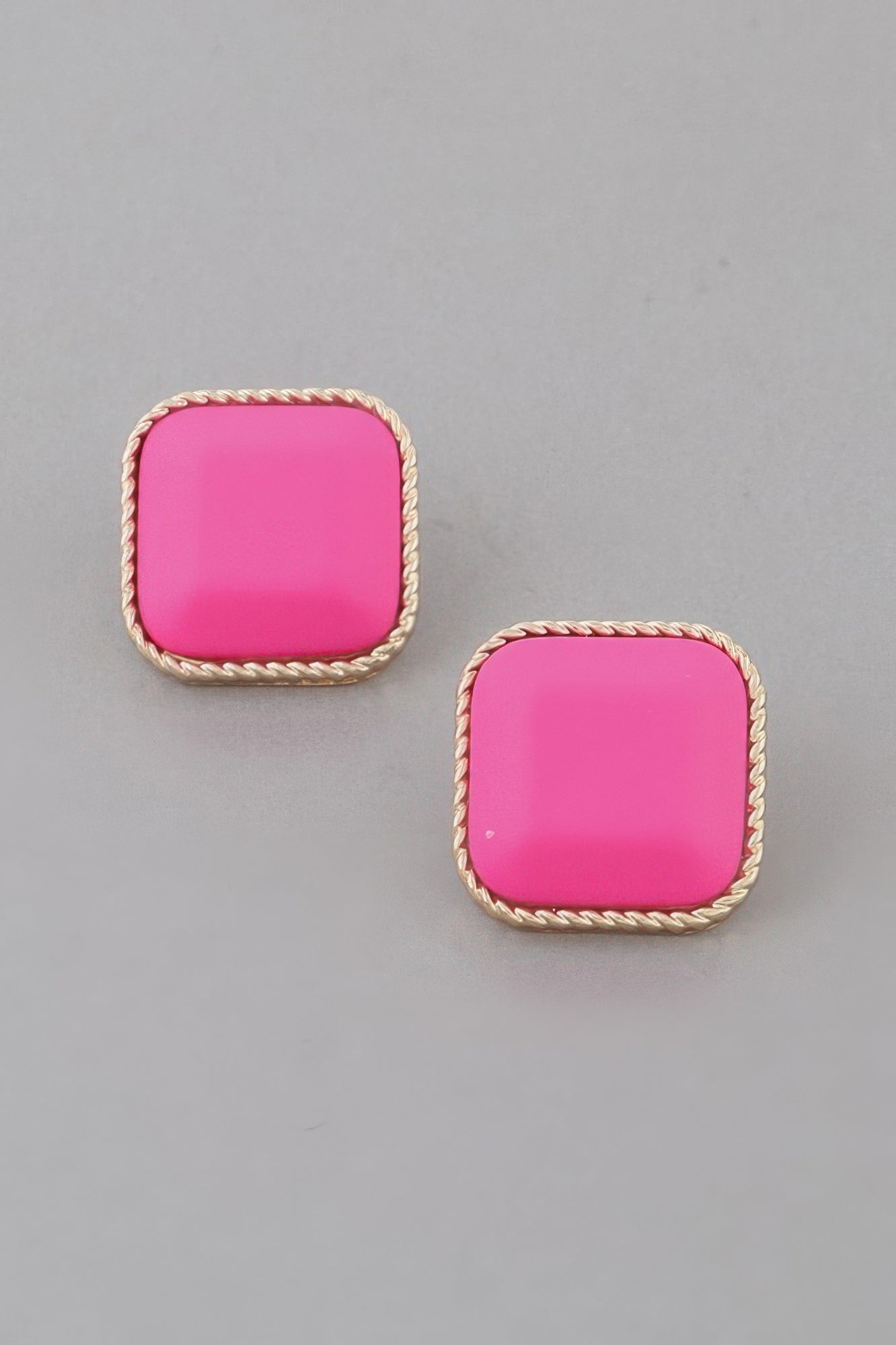 Antique Twisted Cubic Earrings