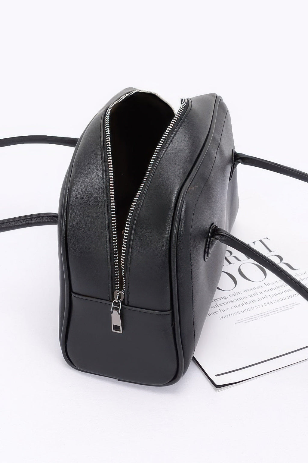 Faux Leather Sport Bag Set