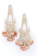 Flower Rhinestone Earrings