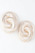 Interweaved Infinity Loop Earrings