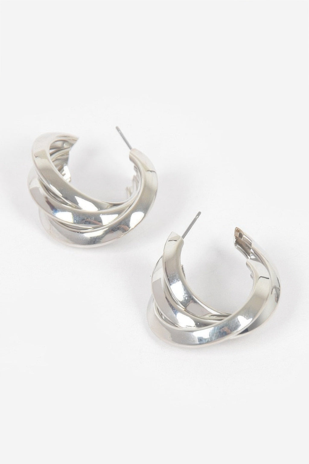 Multi Metal Small Hoop Earrings