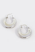 Vintage Gold Dip Metal Earrings