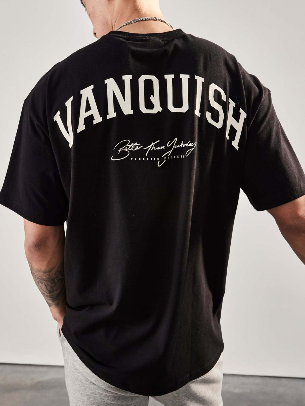 Men's Plus Size Letter Graphic Round Neck Half Sleeve T-Shirt