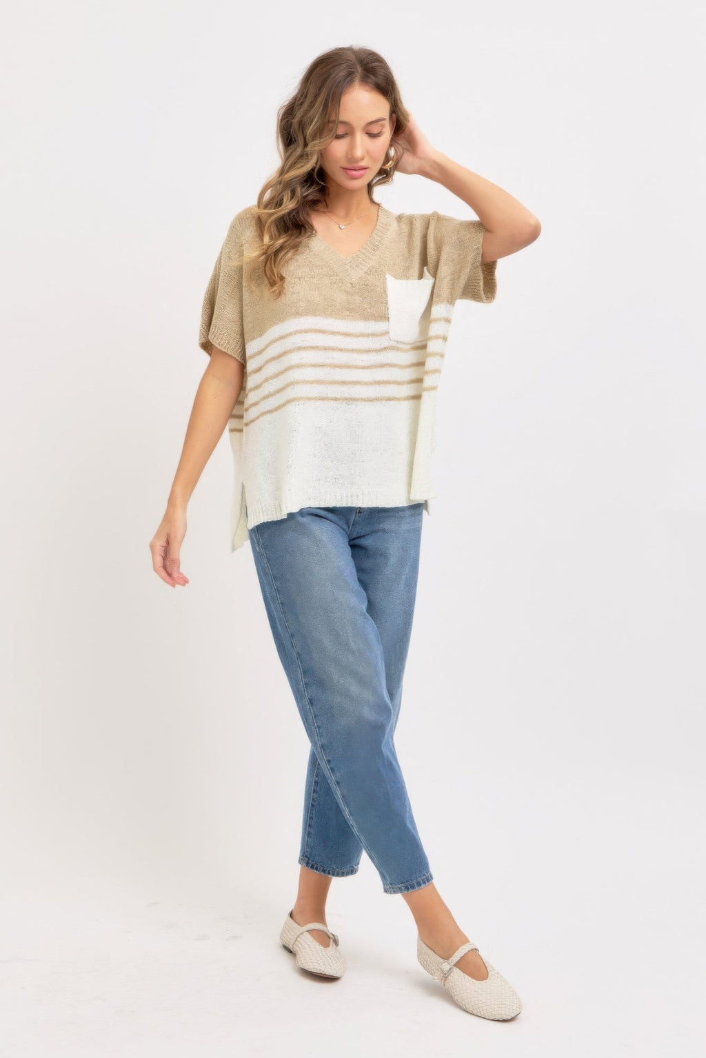 Casual Oversized Knit Top