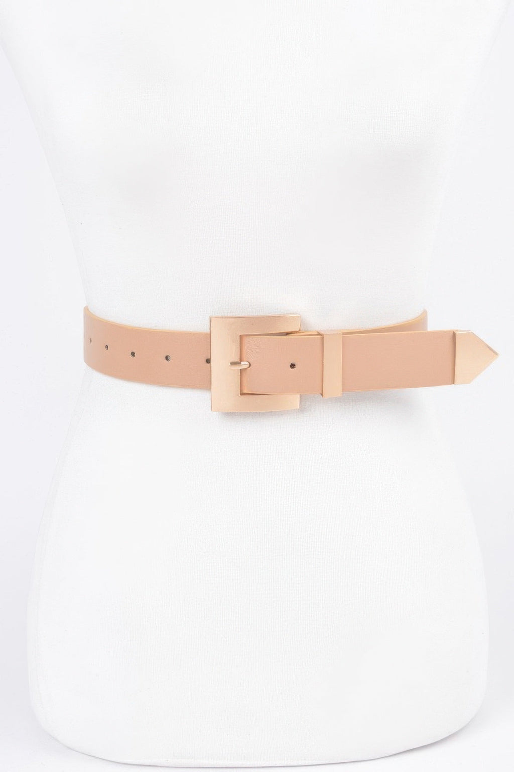 Classic Big Buckle Belt