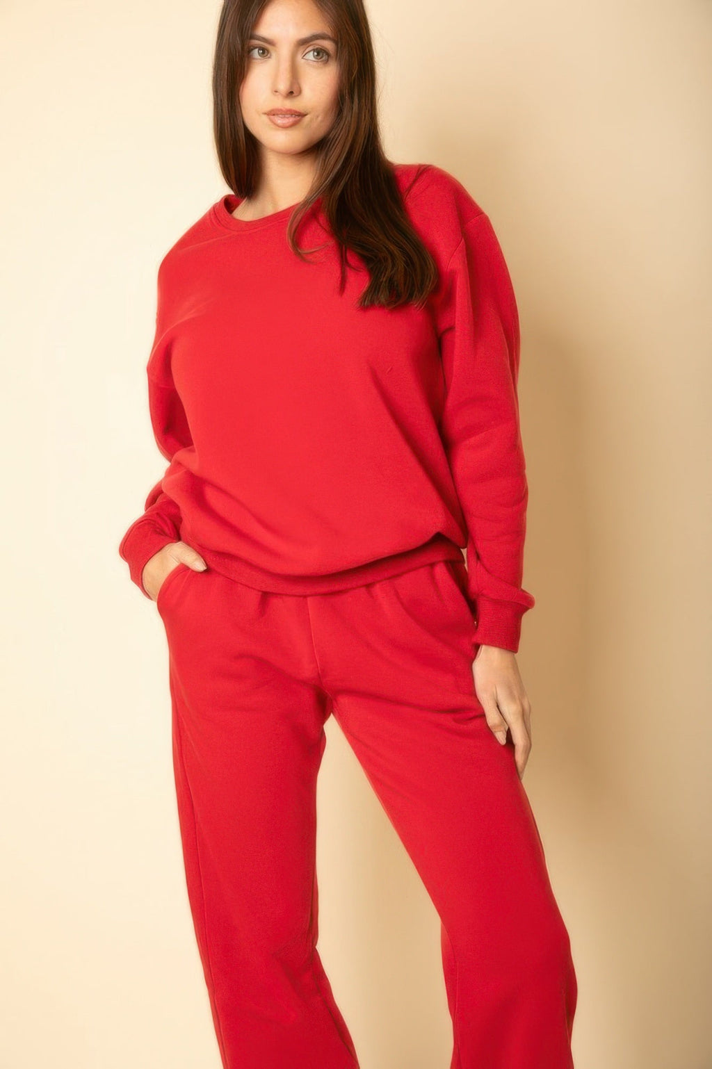 Classic Poly Fleece Crewneck Pullover