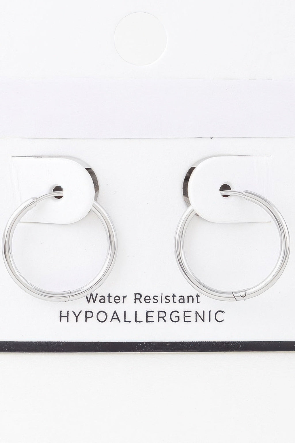 Classic Shiny Hoop Earrings