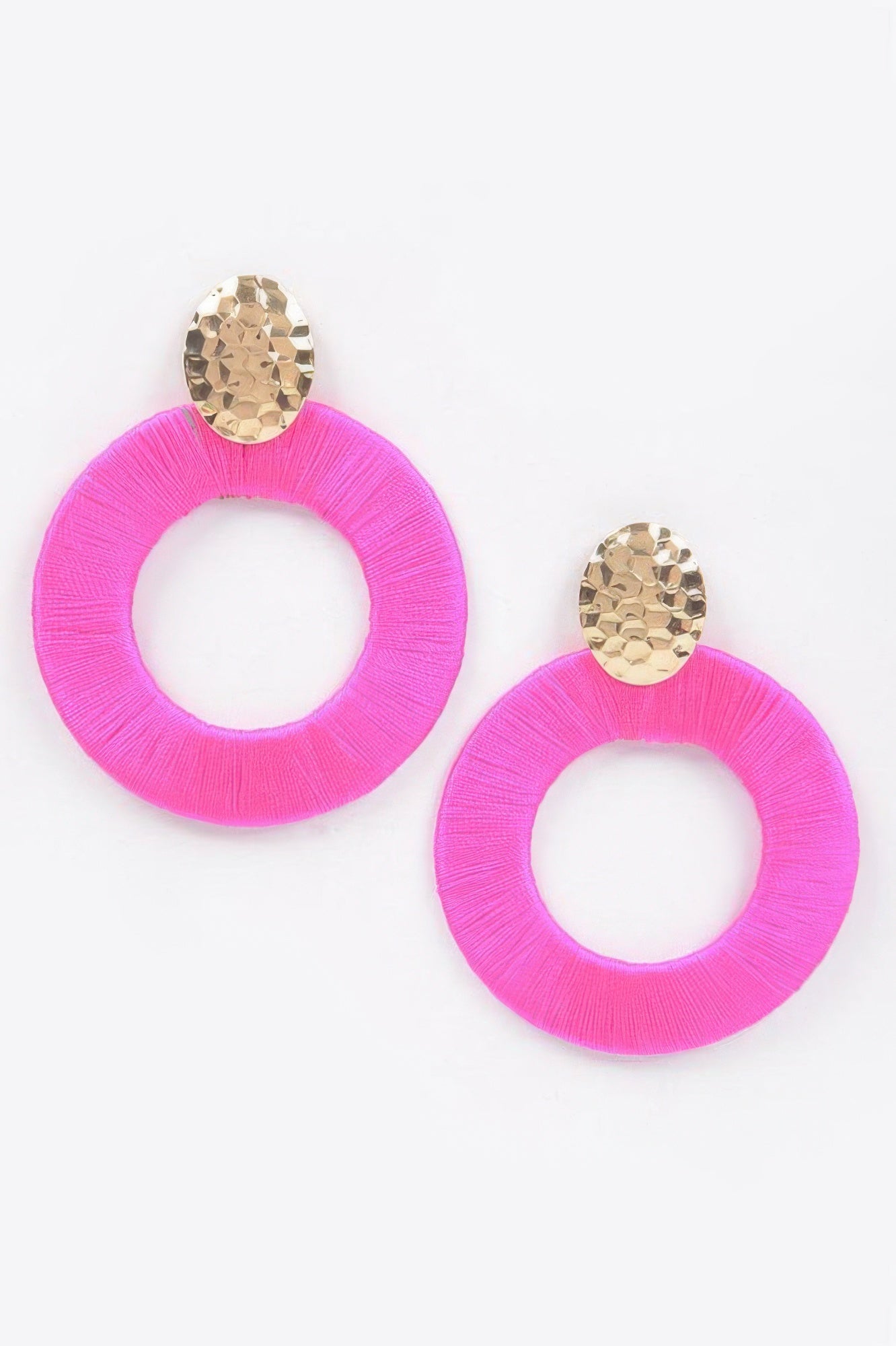 Colorful Thread Earring