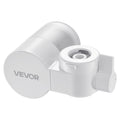 Faucet Mount Water Filter Sink Water Purifier for Kitchen Horizontal White