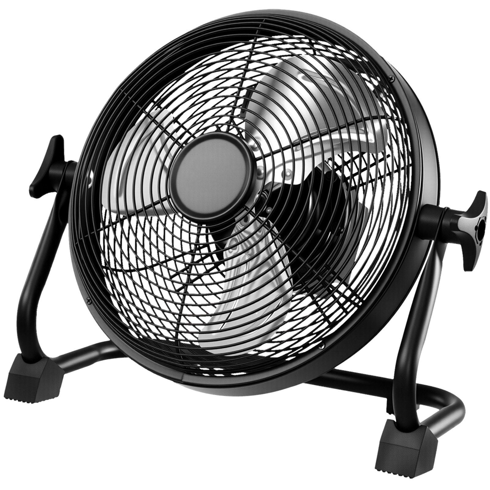 10 inch Rechargeable Camping Fan Battery Operated 360 Manual Rotation