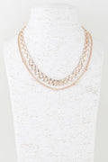Double Box Chain Necklace