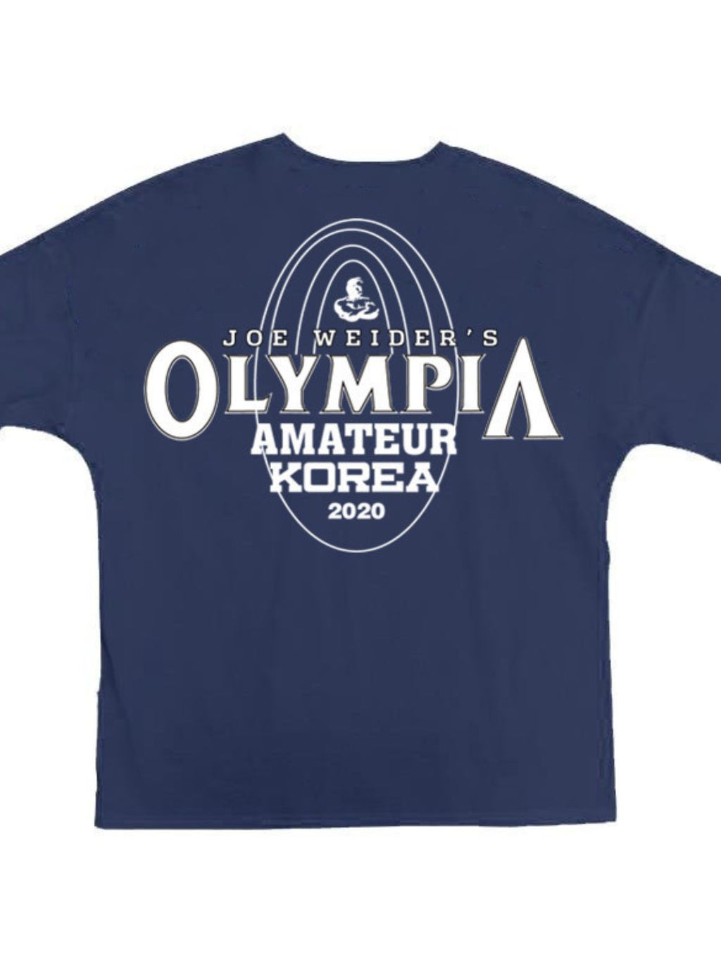 Men's Plus Size Letter Round Neck Short Sleeve T-Shirt