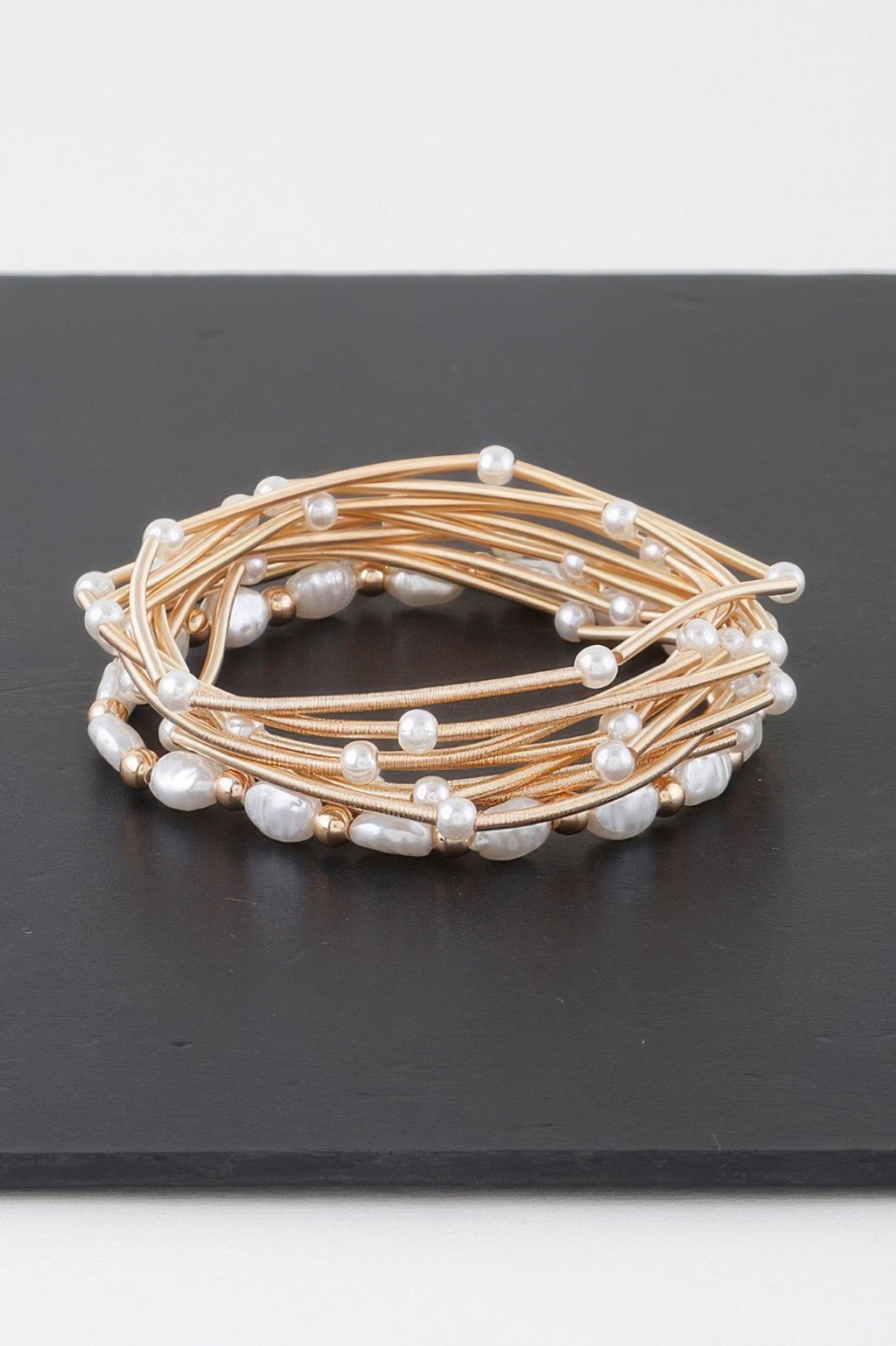 Faux Pearl Elegance Bracelet