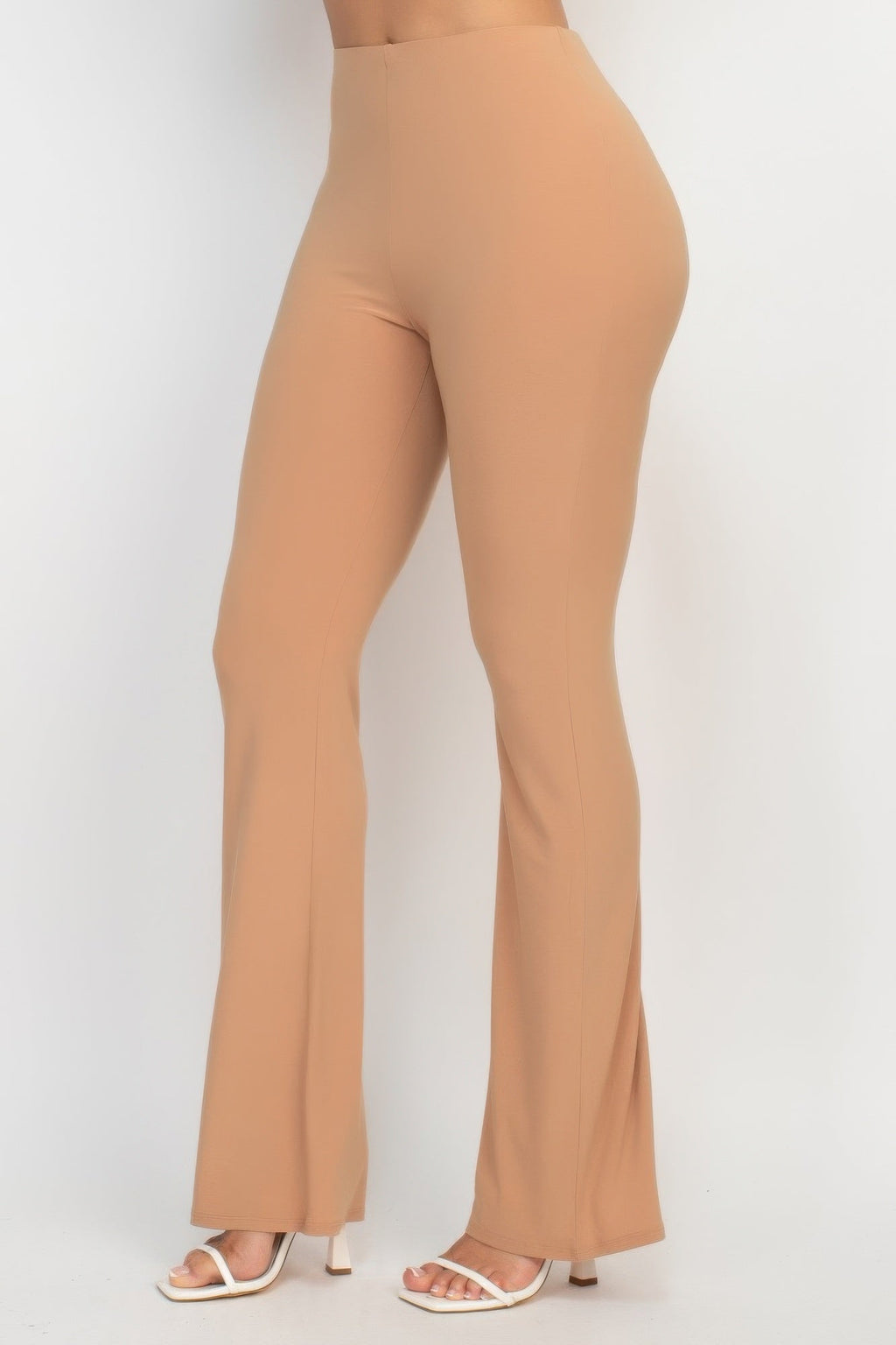 Size Small Fit And Flare Elastic Casual Pants