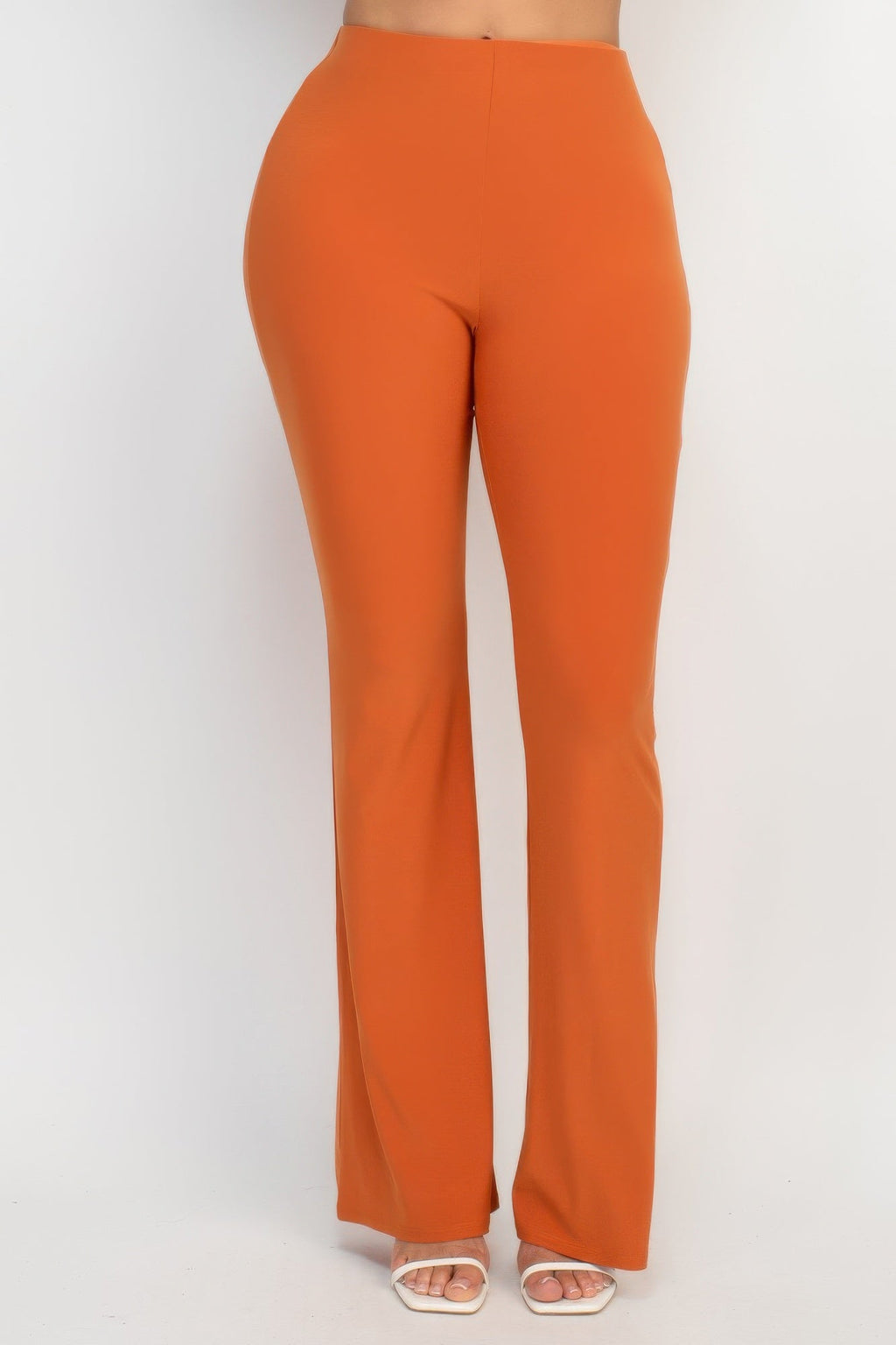 Size Small Fit And Flare Elastic Casual Pants