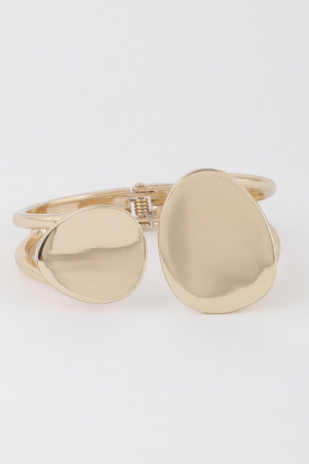 Flat Stone Wrap Bracelet