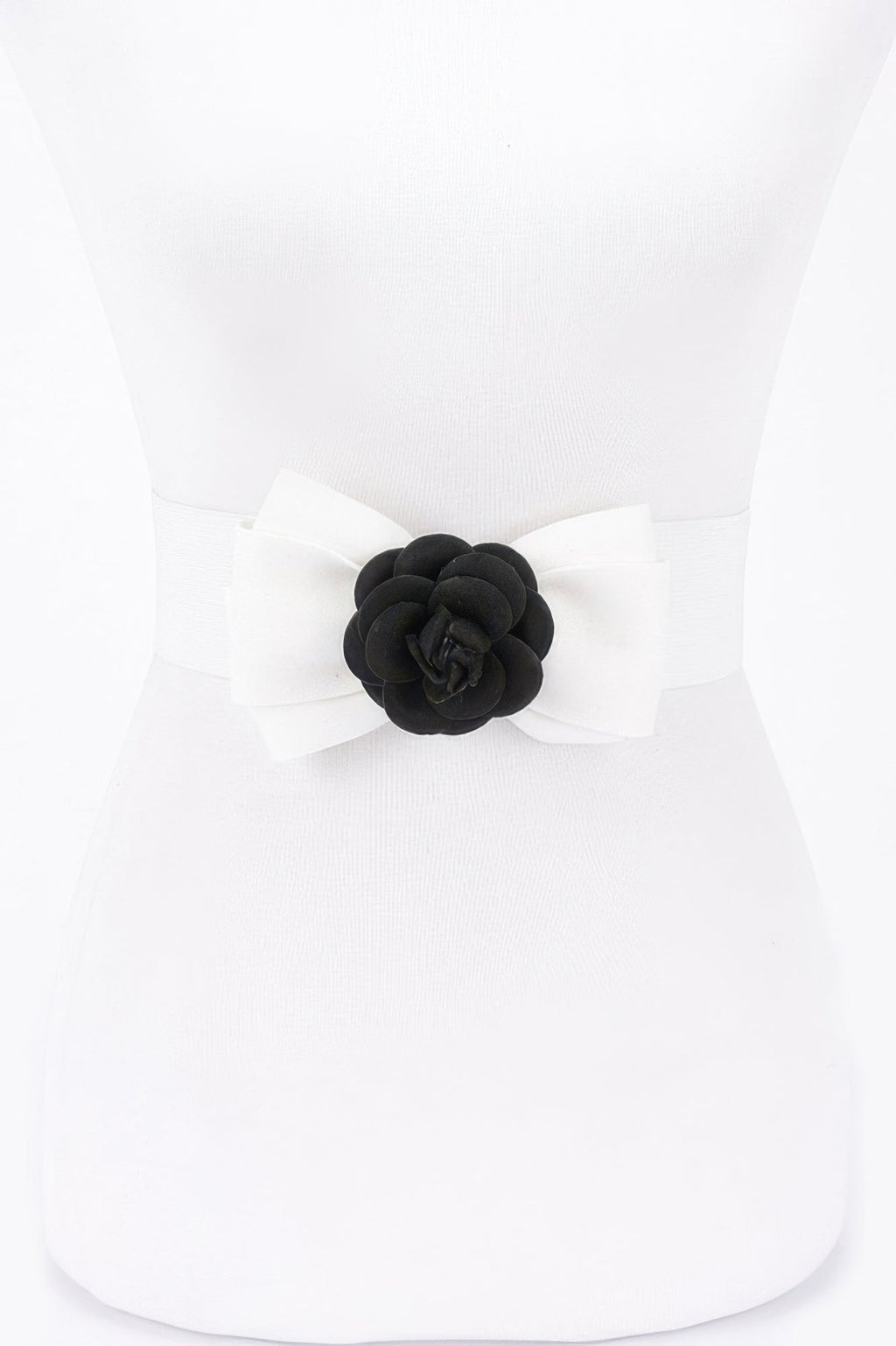 Flower Bow Elastic Belt