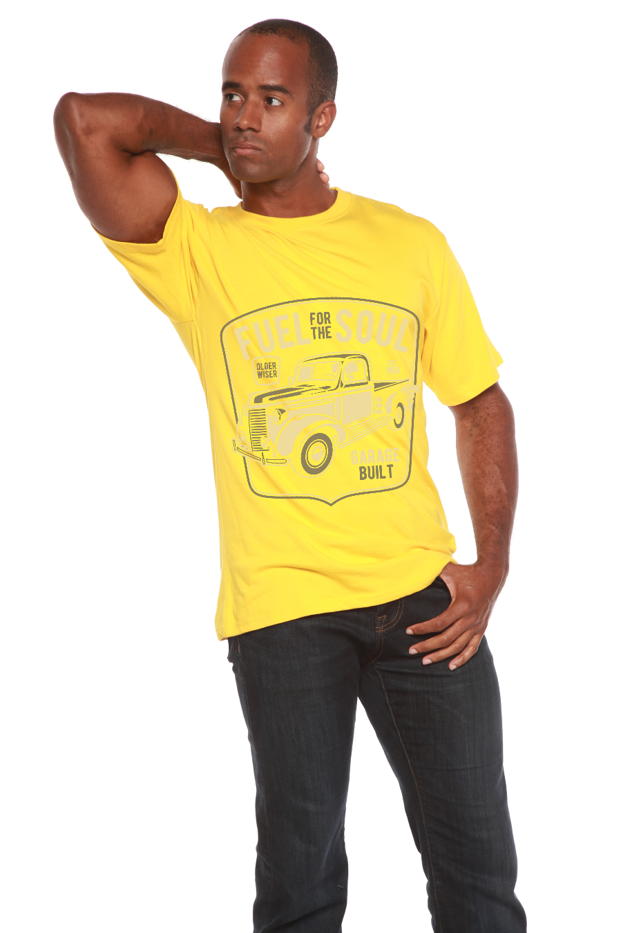 Fuel For The Soul Men's Bamboo Viscose/Organic Cotton Short Sleeve Graphic T-Shirt