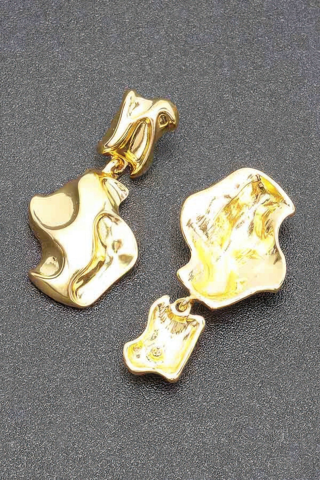 Gold Plated Metal Earring