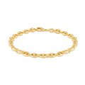 RMZ GOLD NYC 18k Gold Puff Mariner Bracelet