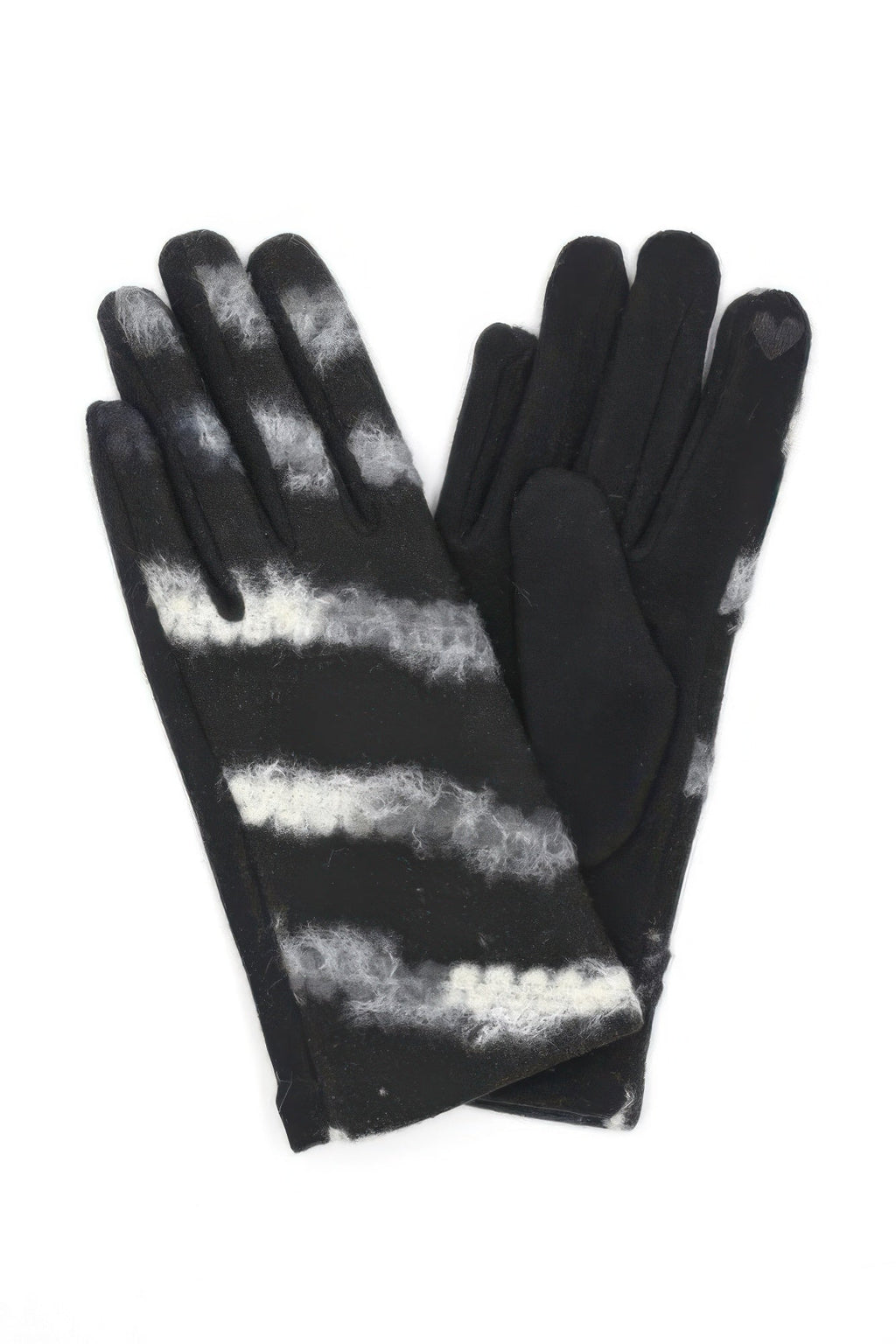 Multi Color Yarn Pattern Smart Touch Gloves