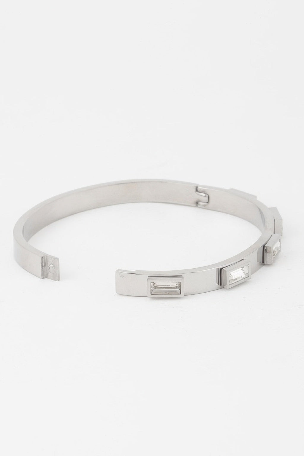 Multi Crystal Clasp Bracelet