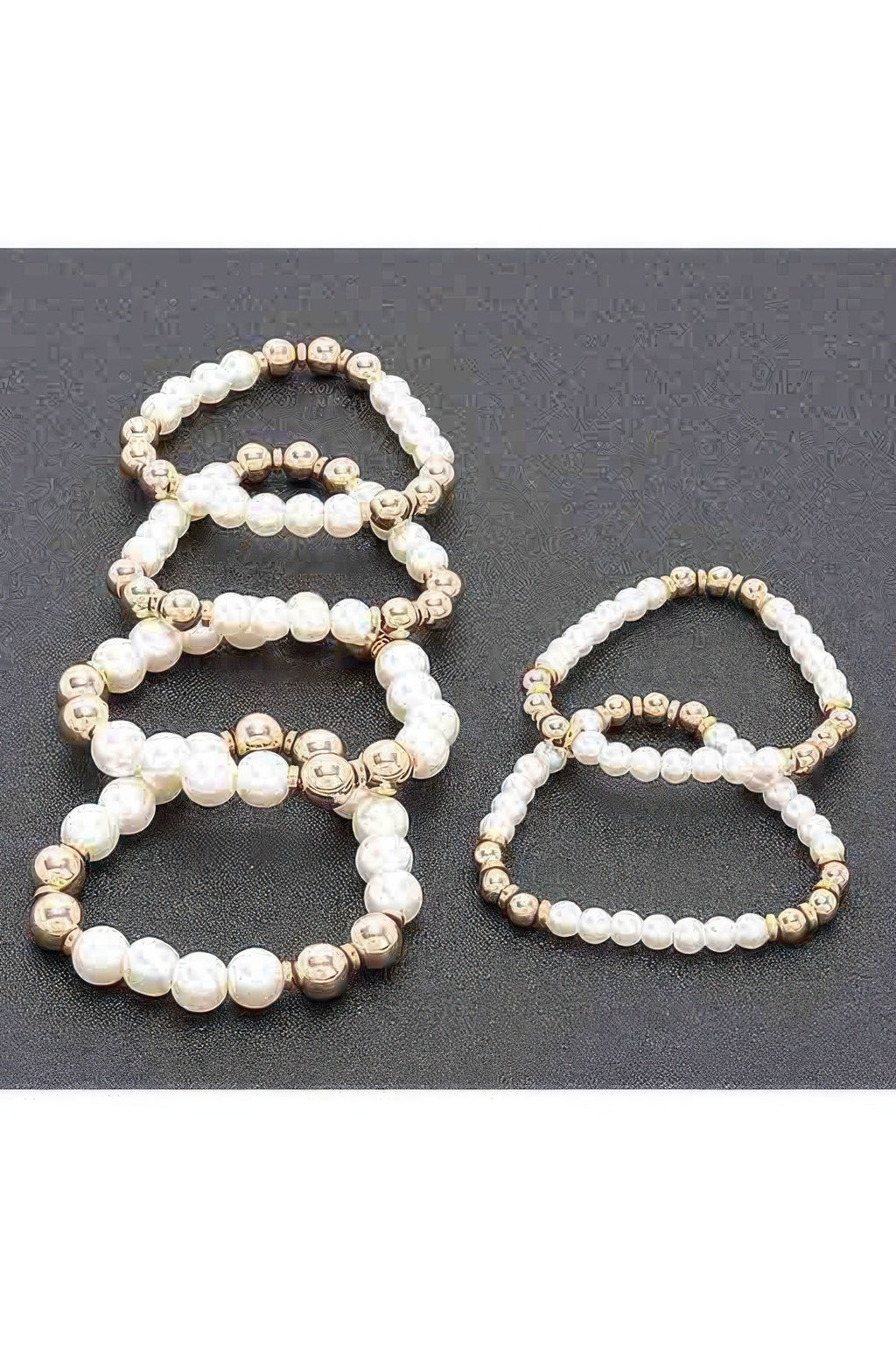 Multi Faux Stretch Bracelet