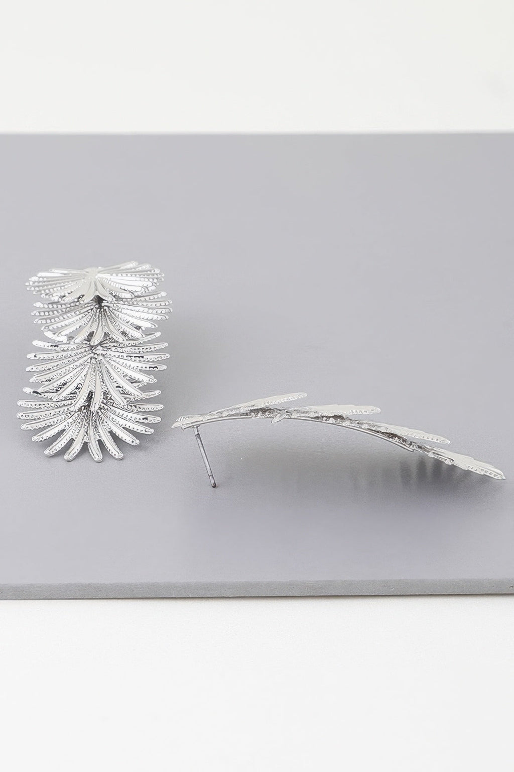Multi Flare Leaf Drop Earrings