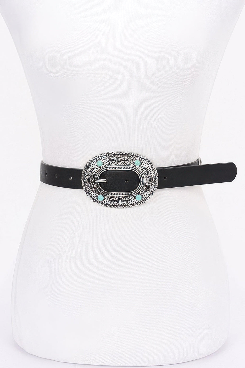 Multi Metal Vintage Pu Belt